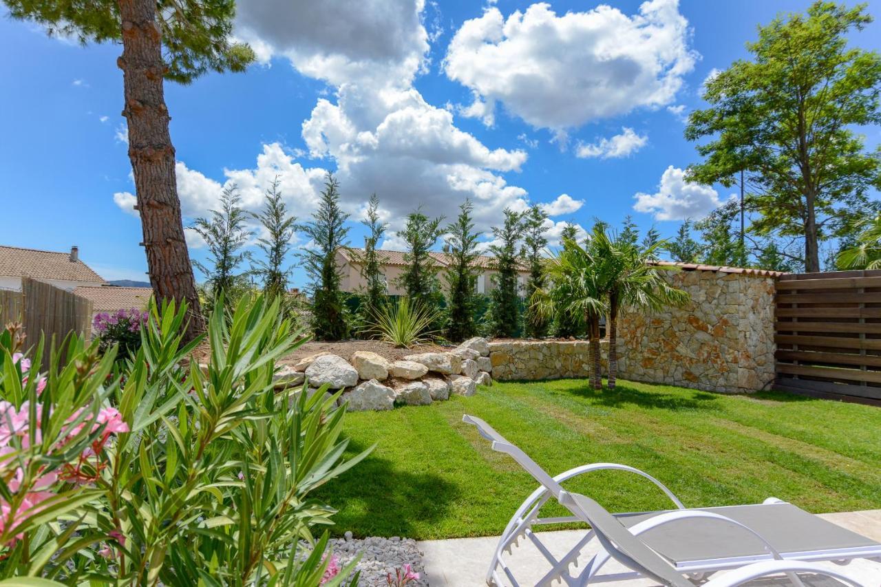 Villa T2 Independante Piscine Privee Jardin Bouc-Bel-Air Eksteriør billede